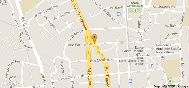 Adresse, Plan POURKOIPA, COIFFURE MIXTE, Nice Borriglione